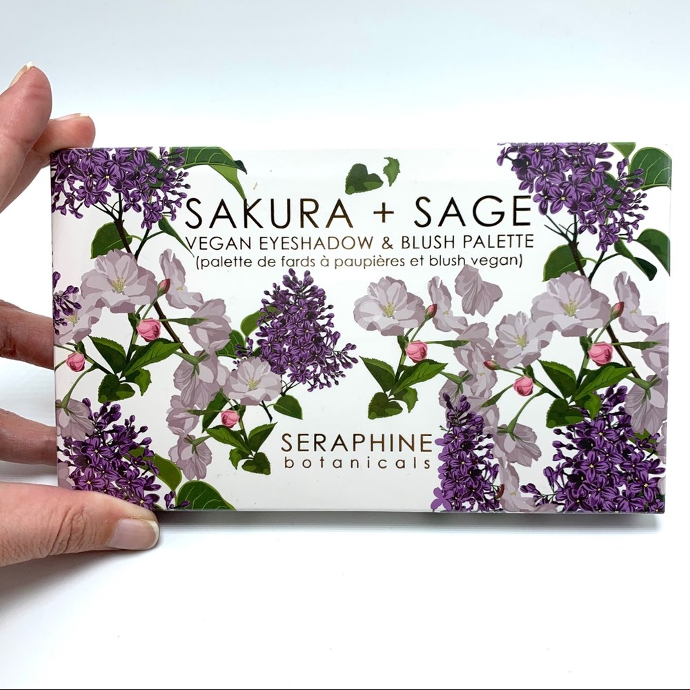 Sakura + Sage Vegan Eyeshadow & Blush Palette - Picture 4 of 8